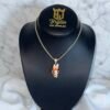 ICE CHAIN  WITH THE  POWERPUFF GIRLS  PENDANT