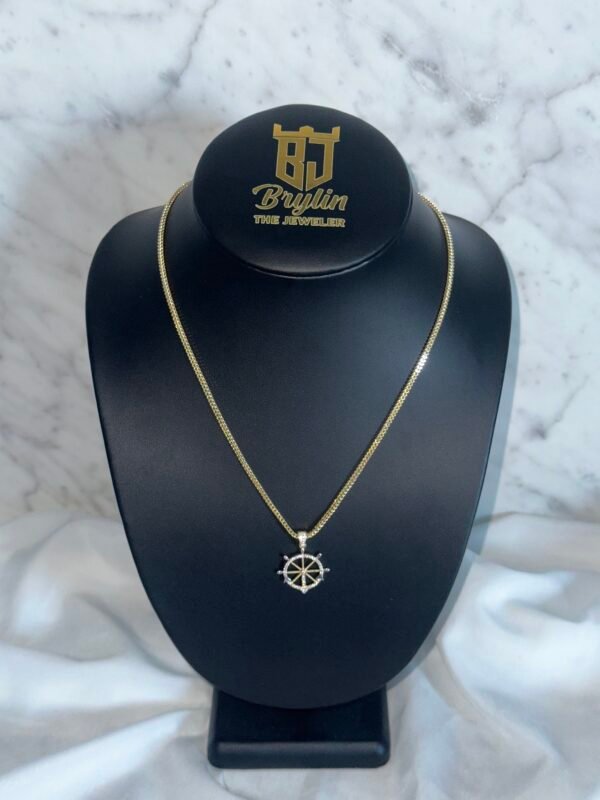 FRANCO CHAIN WITH RUDDER PENDANT