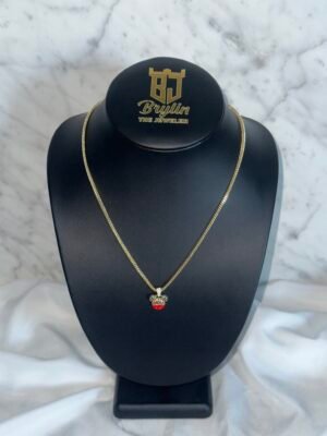 FRANCO CHAIN WITH MICKEY MAUSE PENDANT