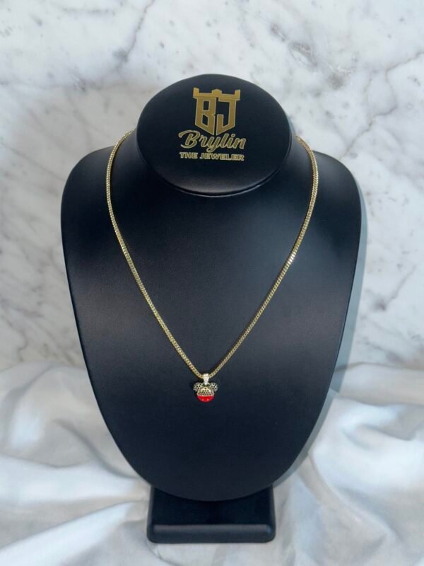 FRANCO CHAIN WITH MICKEY MAUSE PENDANT