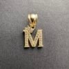 LETTER M PENDANT