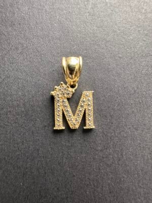 LETTER M PENDANT