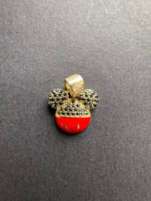 MICKEY MOUSE SILHOUETTE PENDANT