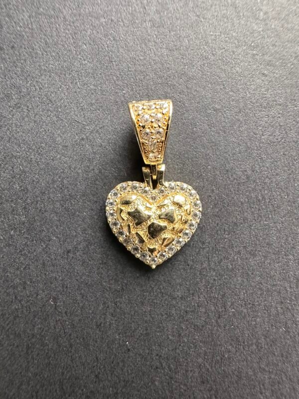 FRANCO CHAIN ​​WITH HEART PENDANT