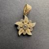 FRANCO CHAIN WITH FLOWER PENDANT