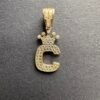 LETTER C PENDANT