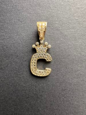 LETTER C PENDANT