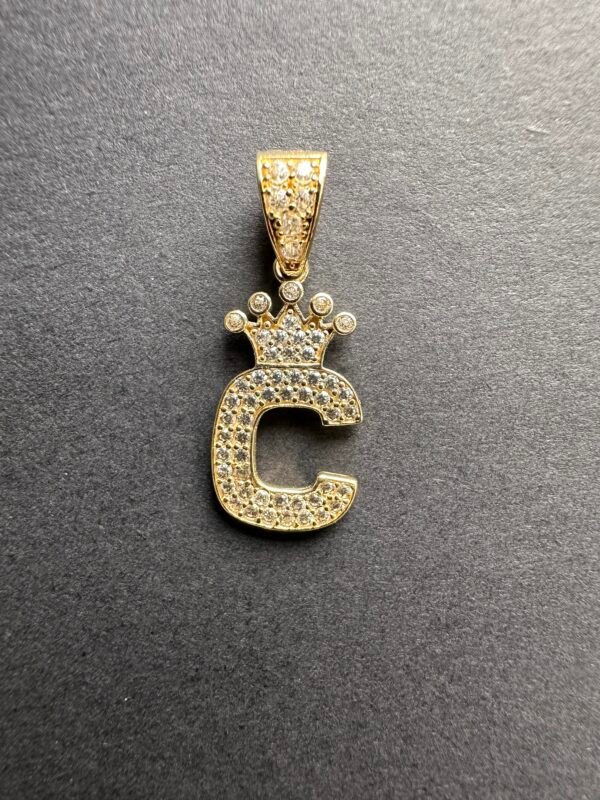 LETTER C PENDANT