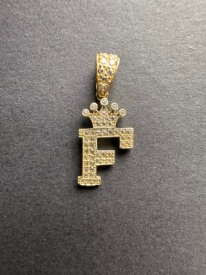 LETTER F PENDANT
