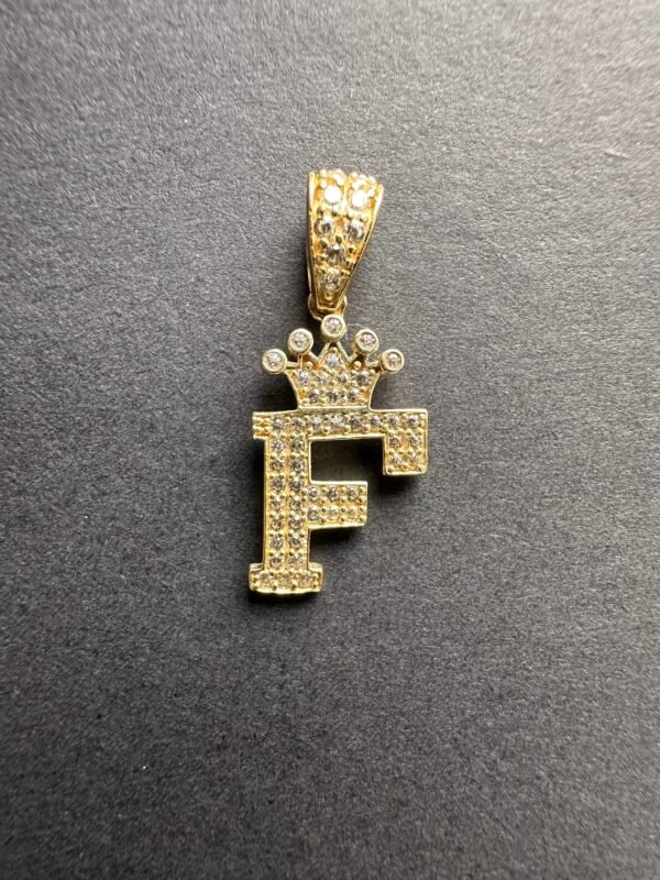 LETTER F PENDANT
