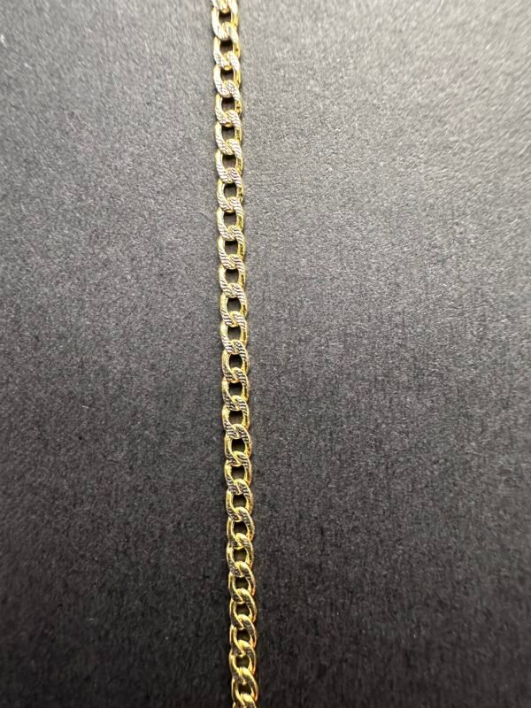 TWO TONE CUBAN CHAIN