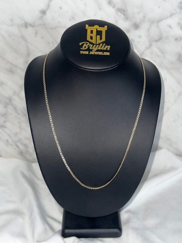 TWO TONE CUBAN CHAIN